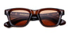 Ottica Mondello Roma - Jacques Marie Mage - JMMGU-1D - SONATA - HICKORY - Acetate - shape Squared - brown - EYEWEAR - SUNGLASSES - Unisex,Uomo,Donna,Women,Men - lens amber - Made In Japan