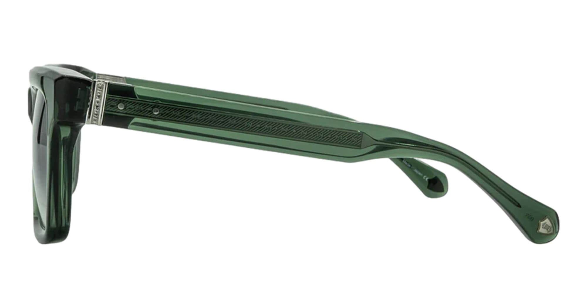 Ottica Mondello Roma - Matsuda - M1033.SG.BGN.50 - M1033 - BOTTLE GREEN  / BLUE GRADIENT - Acetate - shape Rectangular - green - EYEWEAR - SUNGLASSES - Unisex,Uomo,Donna,Women,Men - lens Gradient grey - Made In Japan
