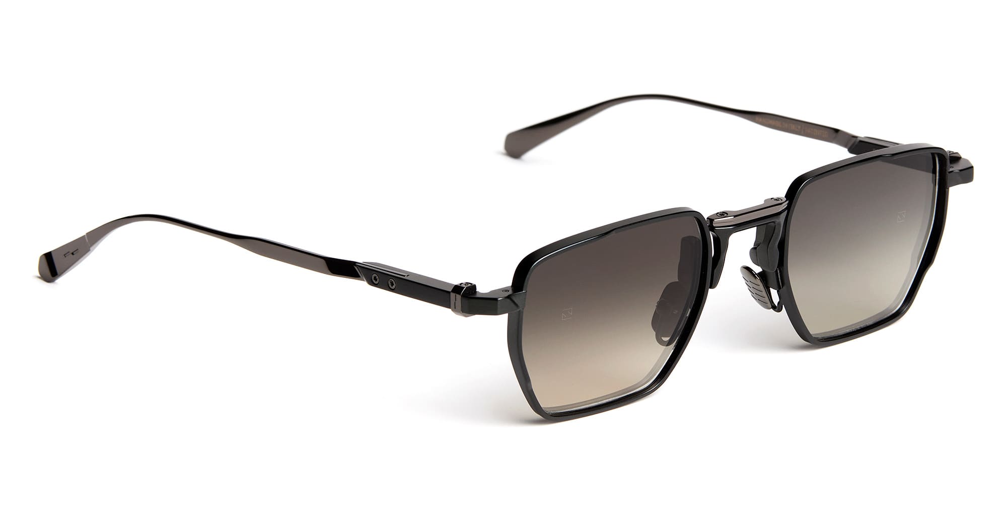  Gradient Grey Lens - Titanium - shape Squared - grey - EYEWEAR - SUNGLASSES - Uomo,Men - lens Gradient grey - Made In Italy