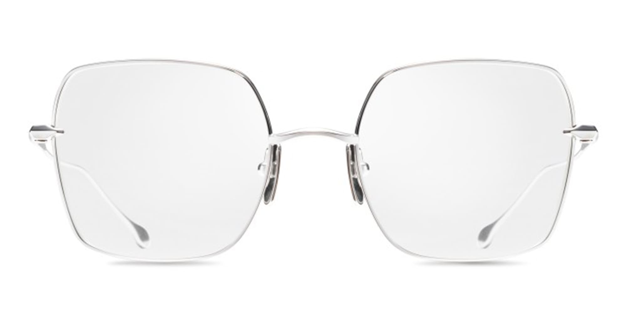 Ottica Mondello Roma - DITA - DTX523-50-01-Z - CEREBAL - SILVER - Titanium - shape Squared - Silver - EYEWEAR - EYEGLASSES - Donna,Women - lens Clear - Made In Japan