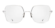 Ottica Mondello Roma - DITA - DTX523-50-01-Z - CEREBAL - SILVER - Titanium - shape Squared - Silver - EYEWEAR - EYEGLASSES - Donna,Women - lens Clear - Made In Japan