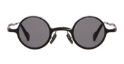 Ottica Mondello Roma - Kuboraum - KRSZ17BM0000002Y - MASK Z17 - BLACK MATT - metal, acetate - shape  Round - Black - EYEWEAR - SUNGLASSES - Uomo,Men - lens dark grey - Made In Italy