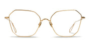 Ottica Mondello Roma - Ahlem - AHL.000960.OPT - Marceline - Champagne Gold RX - Metal - shape Butterfly - Gold - EYEWEAR - EYEGLASSES - Unisex,Uomo,Donna,Women,Men - lens Clear - Made In France