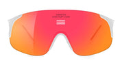 Ottica Mondello Roma - Alba Optics - 8050054518510 - JUMBO - WHITE / VZUM F-LENS FIRE - Tr90 - shape Mask - White - EYEWEAR - SUNGLASSES - Unisex,Uomo,Donna,Women,Men - lens red - Made In Italy