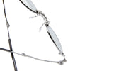 Ottica Mondello Roma - Kuboraum - KRSH81RH0000004G - MASK H81 RH - GUNMETAL - Metal - shape Oval - grey - EYEWEAR - SUNGLASSES - Unisex,Uomo,Donna,Women,Men - lens Grey - Made In Italy