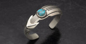 Last frontier v - natrona bracelet - silver / l