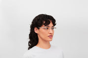 Ottica Mondello Roma - Mykita - 10090338 - ROSCOE - CASHMERE SILVER / SHINY SILVER RX - stainless steel - shape Squared - Silver - EYEWEAR - EYEGLASSES - Unisex,Uomo,Donna,Women,Men - lens Clear - Made In Germany