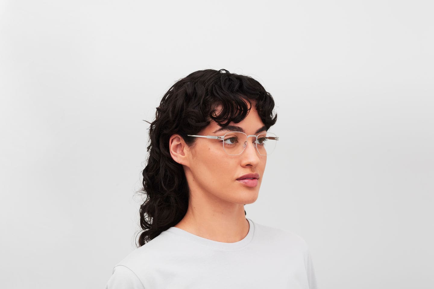 Ottica Mondello Roma - Mykita - 10090338 - ROSCOE - CASHMERE SILVER / SHINY SILVER RX - stainless steel - shape Squared - Silver - EYEWEAR - EYEGLASSES - Unisex,Uomo,Donna,Women,Men - lens Clear - Made In Germany