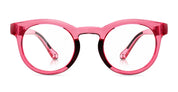 Ottica Mondello Roma - Alba Optics - 8050054517247 - ANVMA V.02 - CHERRY GLOSSY RX - Tr90 - shape Panto - pink - EYEWEAR - EYEGLASSES - Unisex,Uomo,Donna,Women,Men - lens Clear - Made In Italy