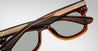 Ottica Mondello Roma - Jacques Marie Mage - JMMHY-1D - HEYWOOD - HICKORY  - Acetate - shape Squared - brown - EYEWEAR - SUNGLASSES - Uomo,Men - lens sepia - Made In Japan