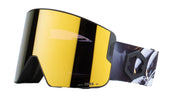 Ottica Mondello Roma - Out Of - XG159117M - ZENITH - BUBBLES / GOLD24 MCI LENS MEDIUM - nylon - shape Mask - black, white - EYEWEAR - GOGGLES - Unisex,Uomo,Donna,Women,Men - lens Gold - Made In Italy