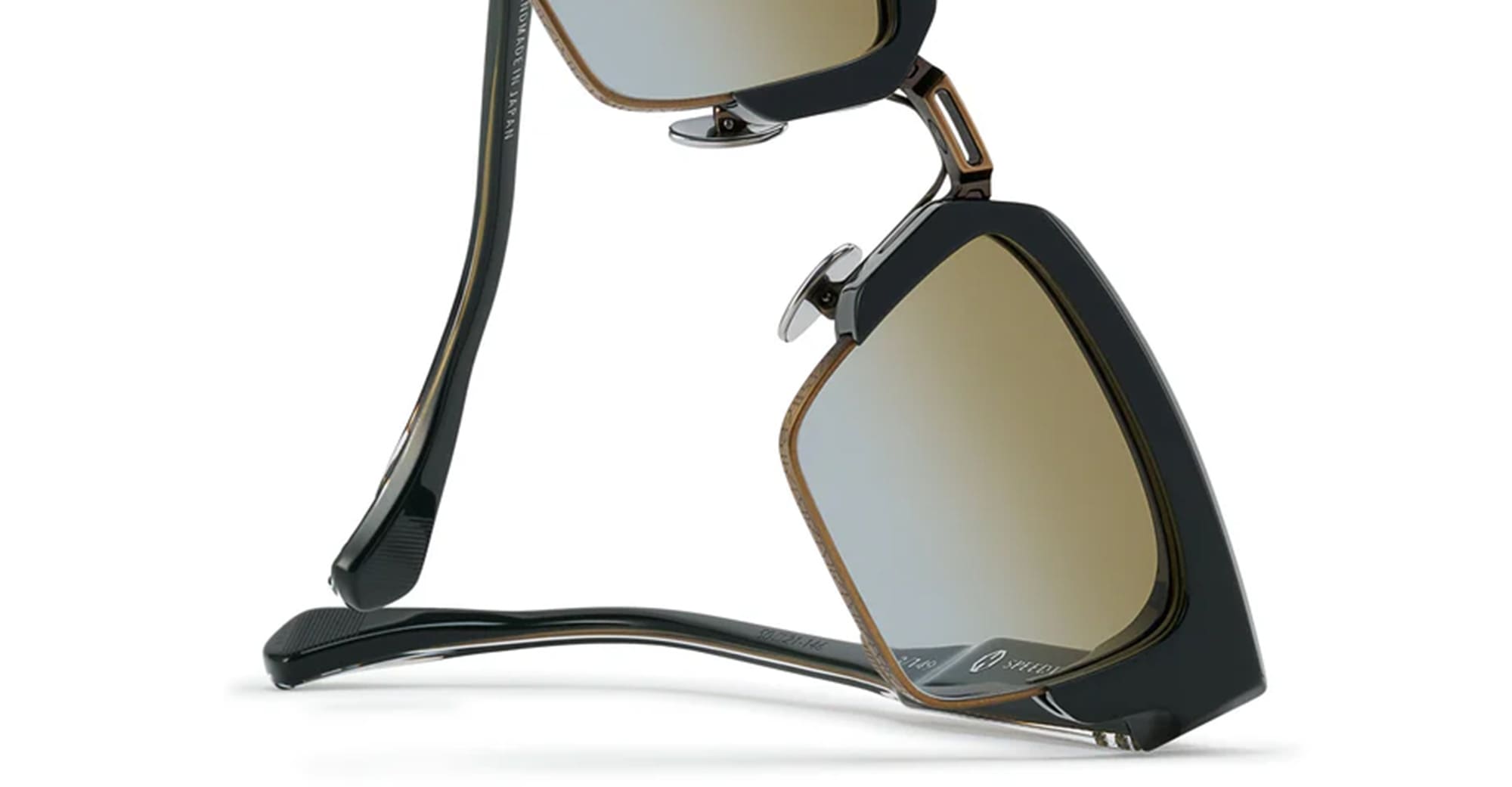 Ottica Mondello Roma - T HENRI - SPCBR - SPEEDTAIL - BRITISH RACING GREEN - Acetate, titanium - shape  - green - EYEWEAR - SUNGLASSES - Unisex,Uomo,Donna,Women,Men - lens  - Made In Japan