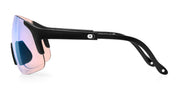 Ottica Mondello Roma - Alba Optics - 8050054515618 - JUMBO - BLACK / VZUM F-LENS FLM - Tr90 - shape Mask - Black - EYEWEAR - SUNGLASSES - Unisex,Uomo,Donna,Women,Men - lens purple - Made In Italy