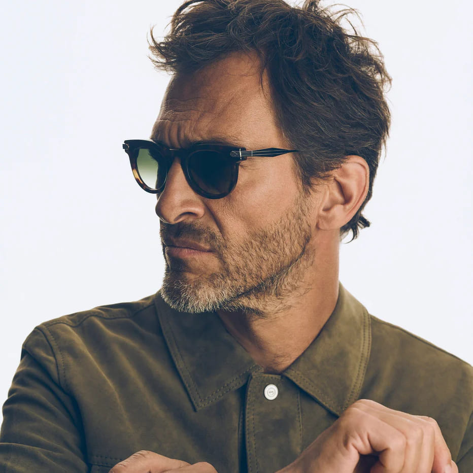 Ottica Mondello Roma - T HENRI - GCC-TI - GEMERA - CHAMPAGNE - Acetate - shape  - Champagne - EYEWEAR - SUNGLASSES - Unisex,Uomo,Donna,Women,Men - lens  - Made In Japan