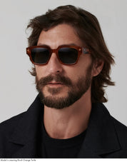 Ottica Mondello Roma - Ahlem - AHL.000936.SUN - Rivoli - Black / Sky Blue Lens - Acetate - shape Squared - Black - EYEWEAR - SUNGLASSES - Unisex,Uomo,Donna,Women,Men - lens Blue - Made In France