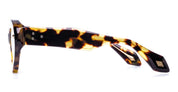 Ottica Mondello Roma - Daizo - A-BFR001-L1-VB01 - REI - leopard / vintage brown lens - Acetate - shape Butterfly - Havana - EYEWEAR - SUNGLASSES - Unisex,Uomo,Donna,Women,Men - lens Brown - Made In Japan