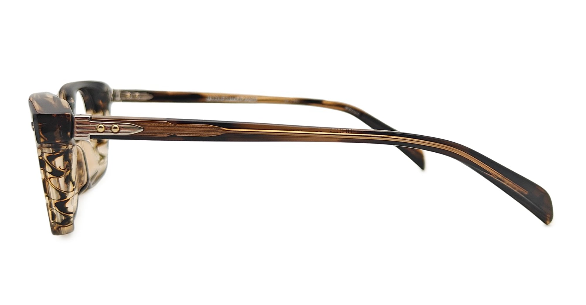 Ottica Mondello Roma - Jacques Marie Mage - JMMMGRX-7S - MARENGO - ASH  RX - Acetate - shape Rectangular - brown - EYEWEAR - EYEGLASSES - Unisex,Uomo,Donna,Women,Men - lens Clear - Made In Japan