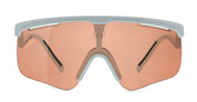 Ottica Mondello Roma - Alba Optics - 8050054517681 - DELTA - ICE / VZUM SALMON - Tr90 - shape Mask - grey - EYEWEAR - SUNGLASSES - Unisex,Uomo,Donna,Women,Men - lens Pink - Made In Italy