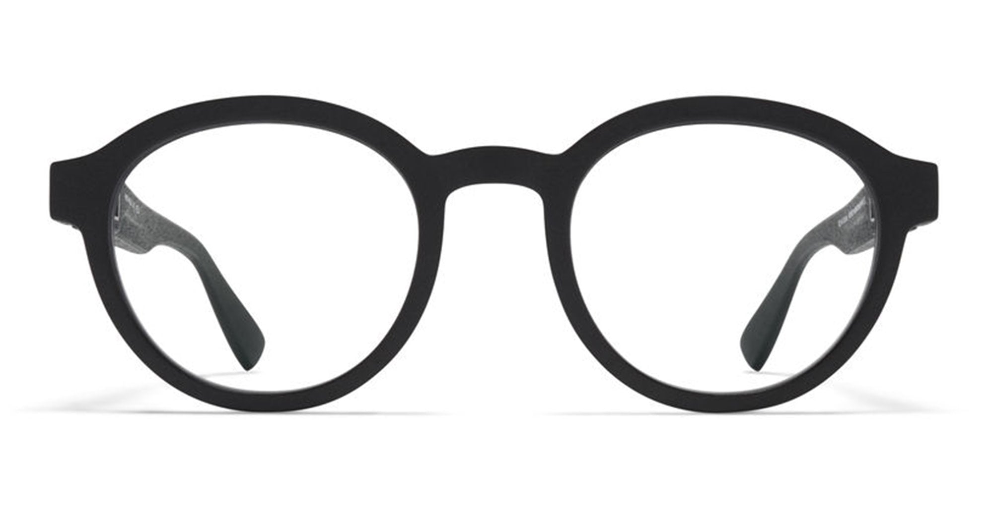 Ottica Mondello Roma - Mykita - 10079937 - DOC - MD1 Pitch Black RX - stainless steel - shape  - Black - EYEWEAR - EYEGLASSES - Unisex,Uomo,Donna,Women,Men - lens  - Made In Germany