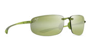 Ottica Mondello Roma - Maui Jim - MJ0407S-008 - HO'OKIPA - SHINY TRANSPARENT LIGHT GREEN / MAUI HT - nylon - shape Oval - green - EYEWEAR - SUNGLASSES - Unisex,Uomo,Donna,Women,Men - lens Green - Made In Japan