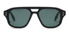 Ottica Mondello Roma - Akoni - AKS-517B-55 - PHOENIX - BLACK / BLACK MATTE - Acetate - shape  - Black - EYEWEAR - SUNGLASSES - Unisex,Uomo,Donna,Women,Men - lens  - Made In Japan