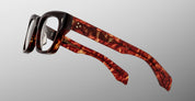Ottica Mondello Roma - Jacques Marie Mage - JMMDEXRX-7U - DEALAN 53 - BRECCIA RX - Acetate - shape Squared - Havana - EYEWEAR - EYEGLASSES - Unisex,Uomo,Donna,Women,Men - lens Clear - Made In Japan