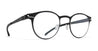 Ottica Mondello Roma - Mykita - 10066999 - JONAH - BLACK RX - stainless steel - shape  - Black - EYEWEAR - EYEGLASSES - Uomo,Men - lens  - Made In Germany
