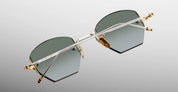 Ottica Mondello Roma - Jacques Marie Mage - JMMOA-12S - OATMAN - ELECTRUM - Titanium - shape  - Gold - EYEWEAR - SUNGLASSES - Unisex,Uomo,Donna,Women,Men - lens  - Made In Japan