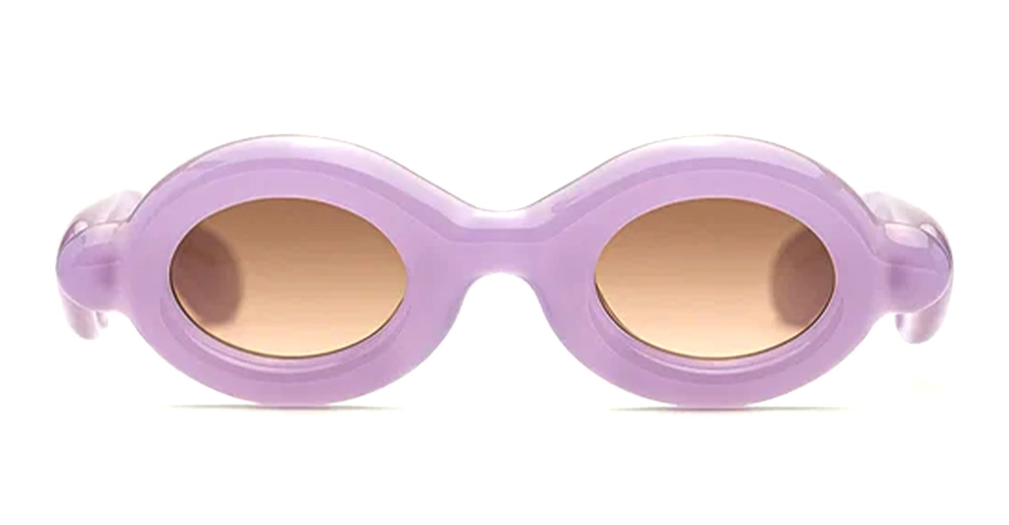 Ottica Mondello Roma - Paloceras - pebble-lilac-dream-rx - PEBBLE - LILAC DREAM RX - Acetate - shape Oval - violet - EYEWEAR - SUNGLASSES - Unisex,Uomo,Donna,Women,Men - lens Brown - Made In China