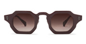 Ottica Mondello Roma - T HENRI - BAX010 - BIRDCAGE - OXBLOOD - Acetate - shape Octagonal - burgundy - EYEWEAR - SUNGLASSES - Uomo,Men - lens burgundy - Made In Japan