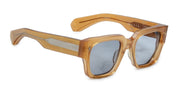 Ottica Mondello Roma - Jacques Marie Mage - JMMEZ-14K - ENZO - SAFFRON - Acetate - shape Squared - brown - EYEWEAR - SUNGLASSES - Uomo,Men - lens Grey - Made In Japan