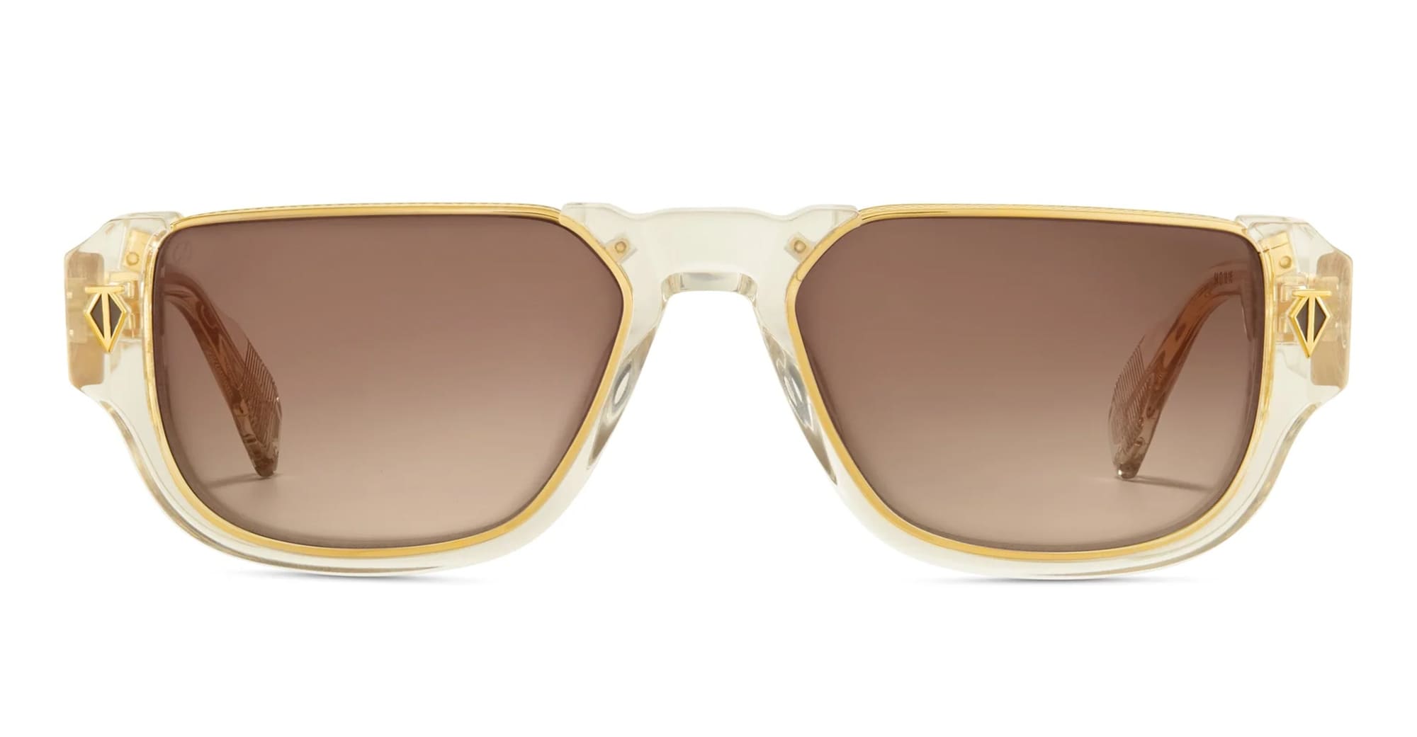 Ottica Mondello Roma - T HENRI - NCC - NETTUNO - CHAMPAGNE - Acetate - shape Oval - Champagne - EYEWEAR - SUNGLASSES - Unisex,Uomo,Donna,Women,Men - lens Gradient brown - Made In Japan