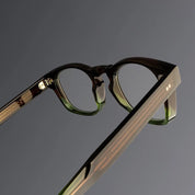 Ottica Mondello Roma - Cutler and Gross - CGOP-9389-50-04 - 9389 - GRADIENT GREEN RX - Acetate - shape Panto - green - EYEWEAR - EYEGLASSES - Unisex,Uomo,Donna,Women,Men - lens Clear - Made In Italy