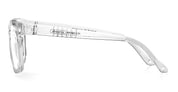 Ottica Mondello Roma - Alba Optics - 8050054517148 - ANVMA V.01 - CRYSTAL GLOSSY RX - Tr90 - shape Squared - Crystal - EYEWEAR - EYEGLASSES - Unisex,Uomo,Donna,Women,Men - lens Clear - Made In Italy