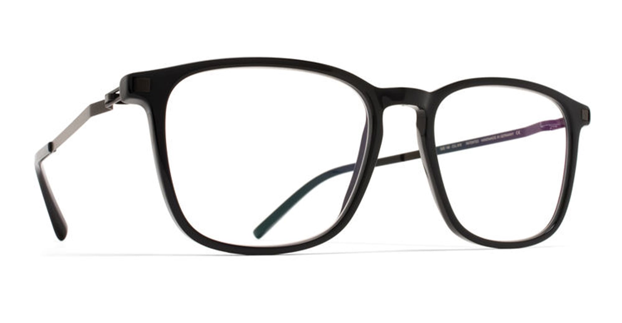  BLACK RX - acetate, stainless steel - shape  - Black - EYEWEAR - EYEGLASSES - Unisex,Uomo,Donna,Women,Men - lens  - Made In Germany