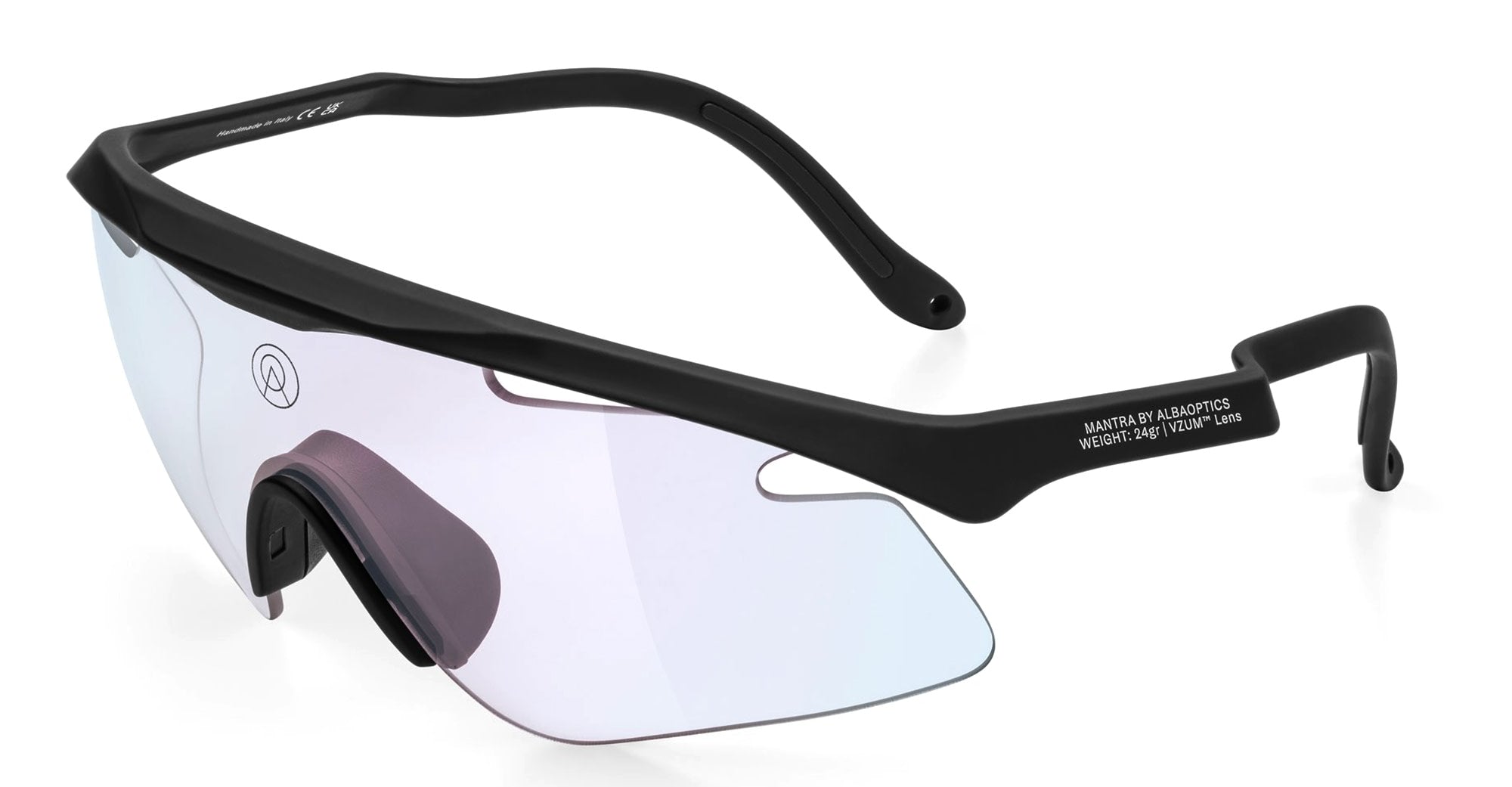 Ottica Mondello Roma - Alba Optics - 8050054518725 - MANTRA - BLACK / VZUM F-LENS FIRE - Tr90 - shape Mask - Black - EYEWEAR - SUNGLASSES - Unisex,Uomo,Donna,Women,Men - lens red - Made In Italy