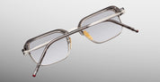 Ottica Mondello Roma - Jacques Marie Mage - JMMCMRX-4E - COMANCHE - TEMPEST RX - Titanium - shape Rectangular - Silver - EYEWEAR - EYEGLASSES - Unisex,Uomo,Donna,Women,Men - lens Clear - Made In Japan