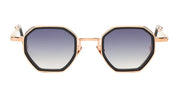 Harrison - c134 - rose gold / navy blue