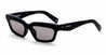 Ottica Mondello Roma - Jacquemus - JAC62C1SUN - SALON - MATTE BLACK / GREY LENS - Acetate - shape Rectangular - Black - EYEWEAR - SUNGLASSES - Donna,Women - lens Grey - Made In Japan