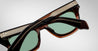 Ottica Mondello Roma - Jacques Marie Mage - JMMDE-13W - DEALAN - ZOLTAR - Acetate - shape Squared - brown - EYEWEAR - SUNGLASSES - Unisex,Uomo,Donna,Women,Men - lens Green - Made In Japan