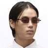 Ottica Mondello Roma - Kuboraum - KRSP63BZHB00004M - MASK P63 - BRONZE / HAVANA - Acetate, metal - shape  - grey - EYEWEAR - EYEGLASSES - Uomo,Men - lens  - Made In Italy