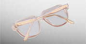 Ottica Mondello Roma - Jacques Marie Mage - JMMSRD-5E - PERLE - CAMEO RX - Acetate - shape Round - pink - EYEWEAR - EYEGLASSES - Donna,Women - lens Clear - Made In Japan