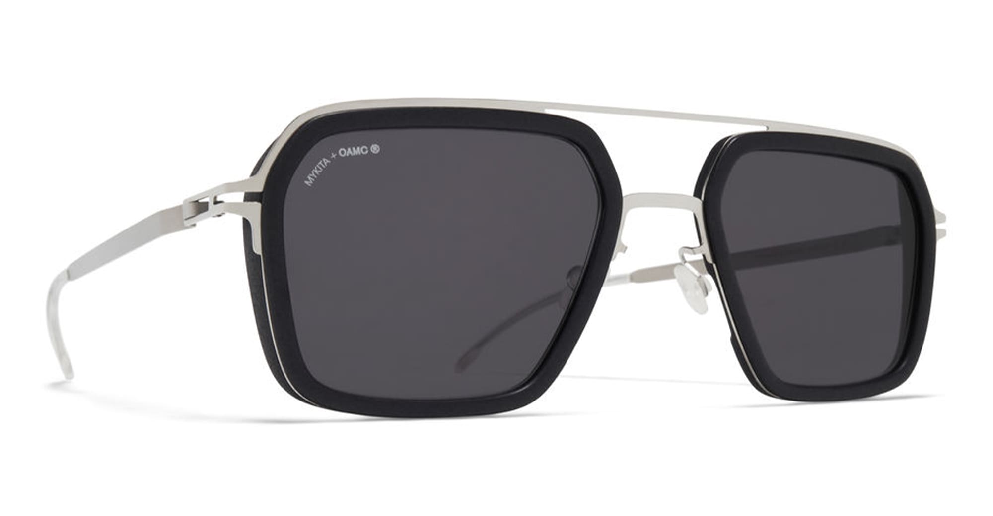 Ottica Mondello Roma - Mykita - 10089972 - RAT - MH77 Slate Grey / Pearl - stainless steel - shape Navigator - grey - EYEWEAR - SUNGLASSES - Unisex,Uomo,Donna,Women,Men - lens Grey - Made In Germany