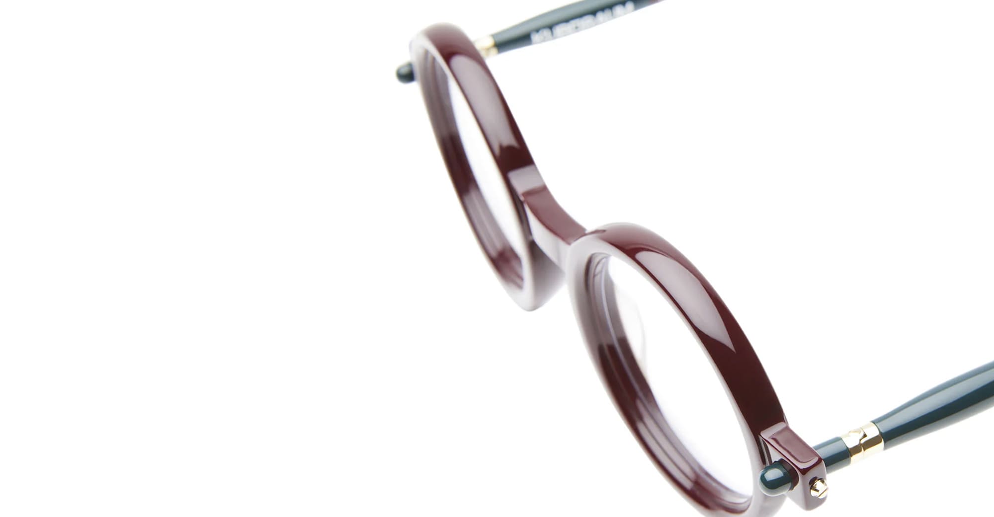 Ottica Mondello Roma - Kuboraum - KRO0P1DR000000OP - MASK P1 DR - BORDEAUX RX - Acetate - shape Round - burgundy - EYEWEAR - EYEGLASSES - Unisex,Uomo,Donna,Women,Men - lens Clear - Made In Italy