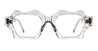 Ottica Mondello Roma - Kuboraum - KRO0G6TGY00000OP - MASK G6 - TRANSPARENT GREY RX - Acetate - shape  - transparent gray - EYEWEAR - EYEGLASSES - Donna,Women - lens Clear - Made In Italy