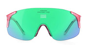 Ottica Mondello Roma - Alba Optics - 8050054518169 - JUMBO - CHERRY GLOSSY / VZUM F-LENS BTL - Tr90 - shape Mask - fuchsia - EYEWEAR - SUNGLASSES - Unisex,Uomo,Donna,Women,Men - lens blue green - Made In Italy