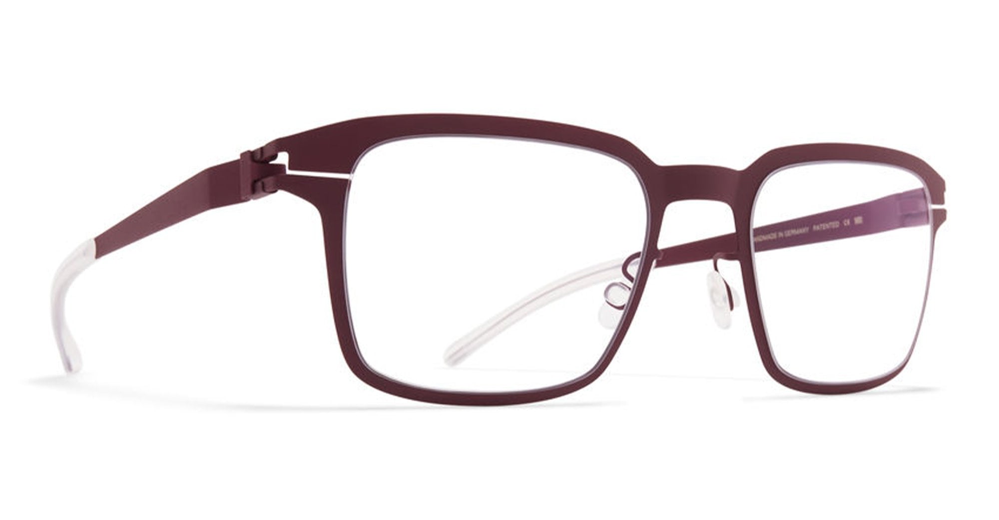 Ottica Mondello Roma - Mykita - 10087790 - MARIS - ELDENBERRY RX - stainless steel - shape  - red - EYEWEAR - EYEGLASSES - Unisex,Uomo,Donna,Women,Men - lens  - Made In Germany