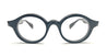 Ottica Mondello Roma - Factory 900 - RF151ECOL.001 - RF 151 - BLACK RX - Acetate - shape Round - Black - EYEWEAR - EYEGLASSES - Uomo,Men - lens Clear - Made In Japan