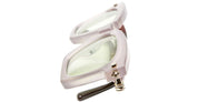 Ottica Mondello Roma - Kuboraum - KRS0J5VP00000020 - MASK J5 VP - VIOLET PETAL - Acetate - shape Squared - violet - EYEWEAR - SUNGLASSES - Unisex,Uomo,Donna,Women,Men - lens light green - Made In Italy
