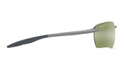 Ottica Mondello Roma - Maui Jim - MJ0336S-003 - HO'OKIPA ULTRA G - METAL MATTE GREY / HT PHOTOCHR. - nylon - shape Rectangular - grey - EYEWEAR - SUNGLASSES - Unisex,Uomo,Donna,Women,Men - lens Green - Made In Italy